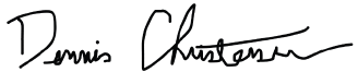 Signature of Dennis Christensen