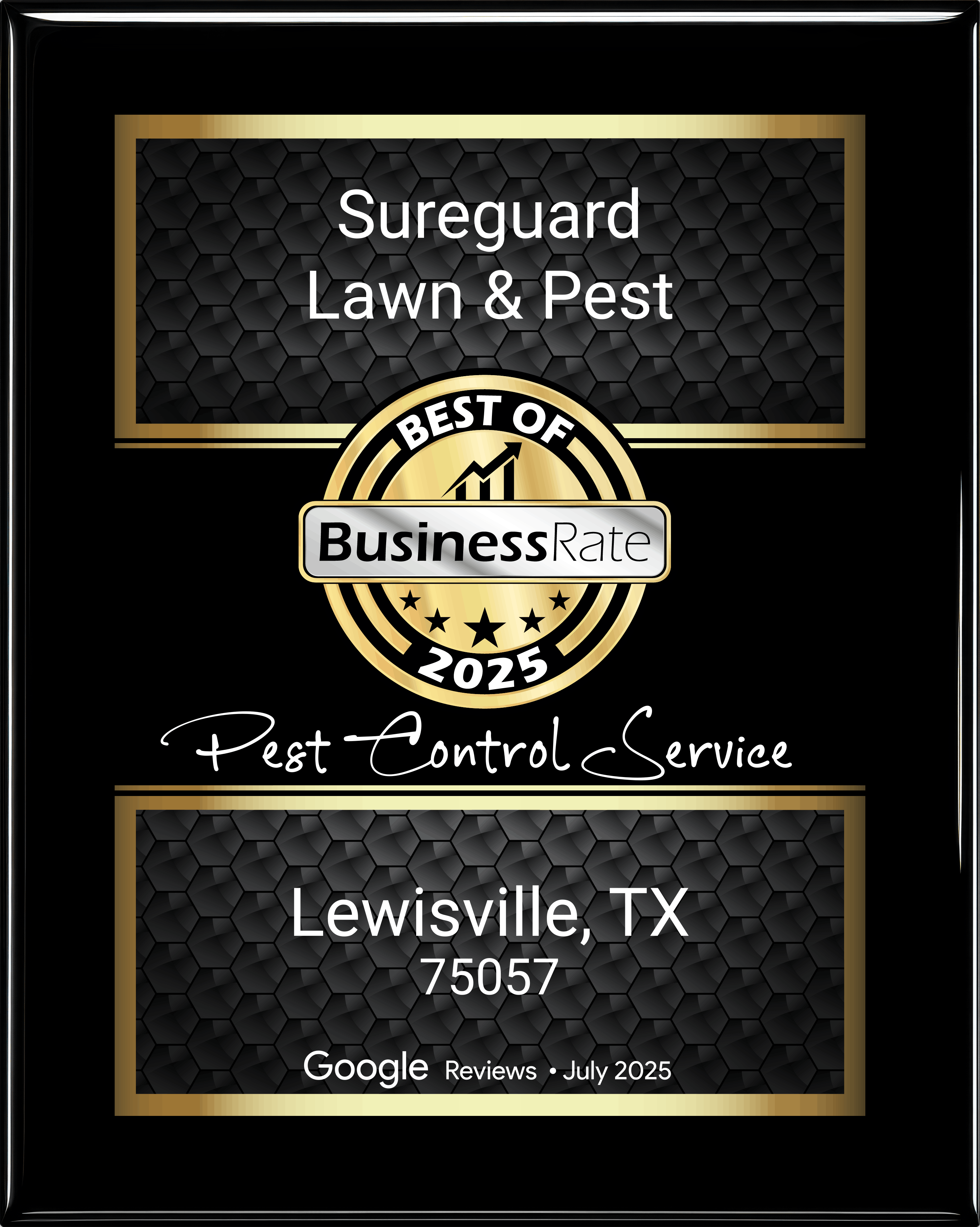 Best of Business Rate 2025 - Pest Control Service