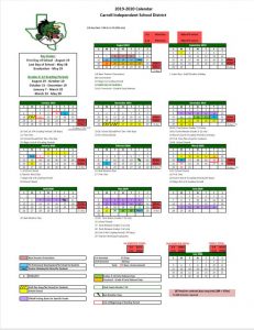 Southlake ISD School Calendar 2019 2020 Sureguard Termite Pest Control